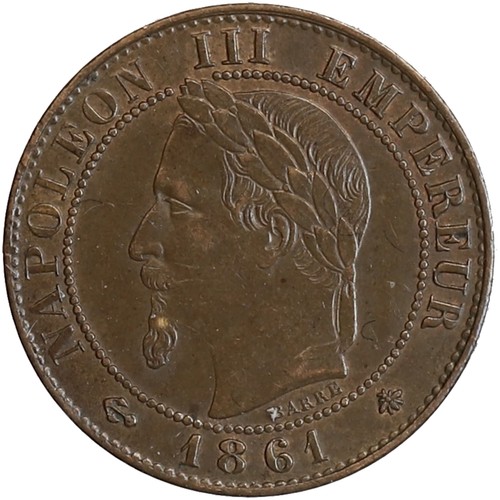 Centime napoléon iii tête - centime,