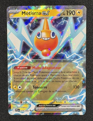 Carte pokémon motisma ex - carte,