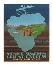 Affiche de voyage vintage