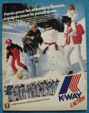 Publicité Papier - Chaussures KICKERS de 1982