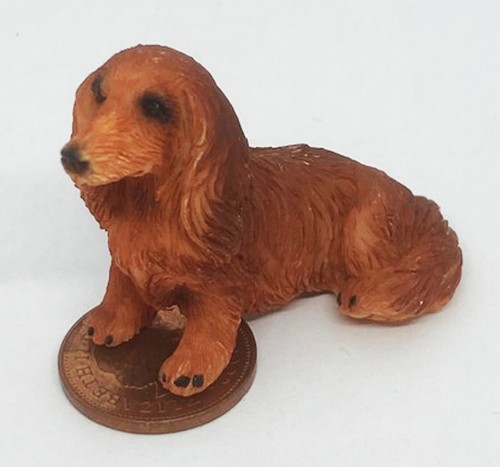 Maison poupée chien teckel - maison,