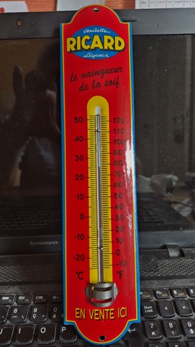 Thermomètre publicitaire - thermomètre,