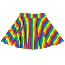 Enfants Filles Arc-en-Ciel Patineuse Jupe Multicolore Ballet Danse Été Wear Tutu