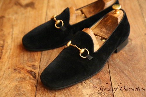 Mocassins gucci velours - mocassins,