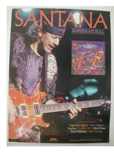 Affiche santana carlos - affiche,