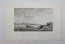 Gravure ancienne - Chaillot - J.J. Le Veau - Circa 1780