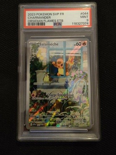 Carte pokémon salamèche - carte,