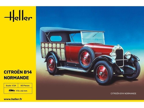 Heller citroen b14 normande - citroen,