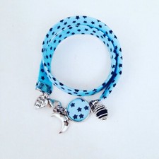 Bracelet Liberty bleu, bijou
