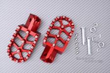 Repose-Pieds Rouge en Alu D &