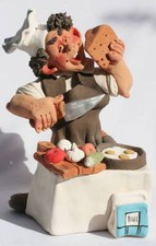 Figurine en argile de chef