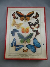 AJ912 N. BOUBEE ET CIE PUZZLE PAPILLONS 70 PIECES REF 604 BON ETAT