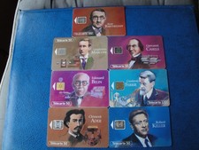 7  télécartes de France (