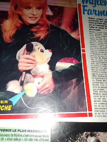Mylene farmer coupure - coupure, presse