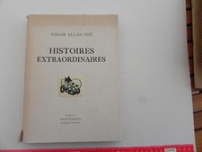 EDGAR POË : HISTOIRES EXTRAORDINAIRES, DRAEGER 1940 / EN FEUILLES SOUS JAQUETTE