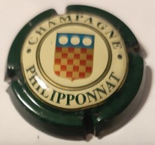 Capsule de champagne Philipponnat Crème, contour vert foncé N°20