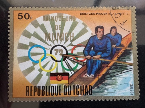 Timbre rowing rudern - rowing, aviron
