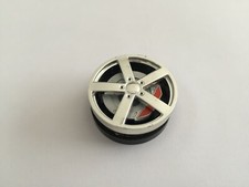 Jante arrière pièce détaché miniature Solido Peugeot 206 Tuning MTK 1/18 diorama