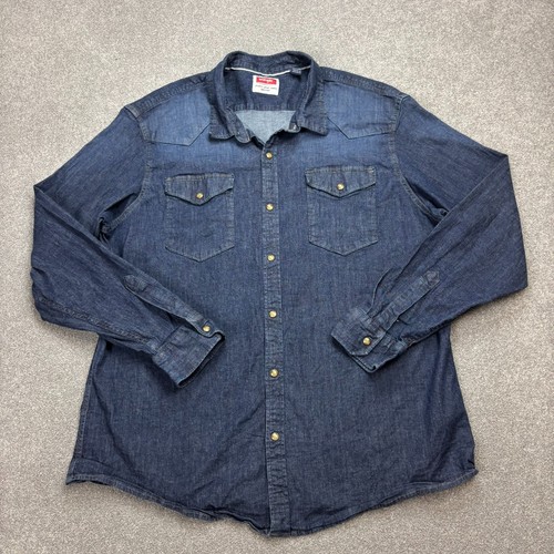 Chemise denim wrangler - en,
