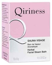 QIRINESS 10 X 8 G MADE IN FRANCE Sauna Visage Bain de Vapeur Aromatique