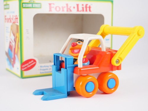 Sesame street fork lift - sesame, jouet
