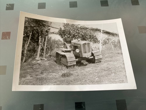 Ancien photo engin tracteur - photo, a