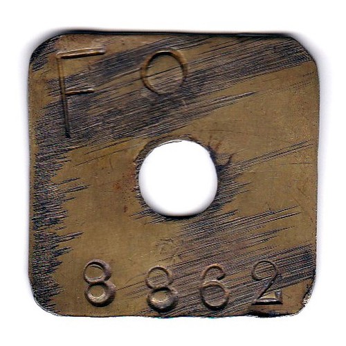 Jeton cuivre des mines de - jeton,