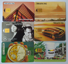 FRANCE 6 TELECARTES 5 UNITES