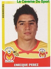 141 ENRIQUE PEREZ MEXICO CA.MONARCAS MORELIA PRIMERA DIV APERTURA 2010 PANINI