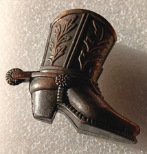 BIKER - ROCK- Ancien taille crayon- SANTIAG - Métal - Objet de vitrine