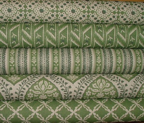 Mélange lin rideau tissu - mélange,