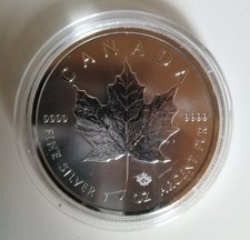 1 once argent Maple Leaf CANADA  2018