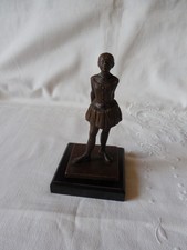 STATUETTE EN BRONZE DEGAS LA