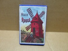 Ancien jeu dans sa boite d'origine illustrée LE MOULIN ROUGE