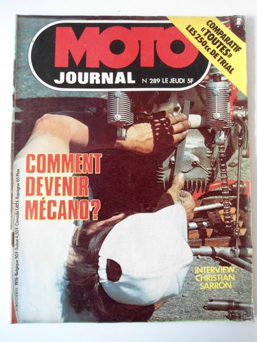 289 moto journal - n°289,