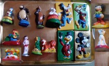 15 Figurines Disney en platre 1970