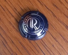 capsule de  mousseux   riccadonna  italie noir et argent