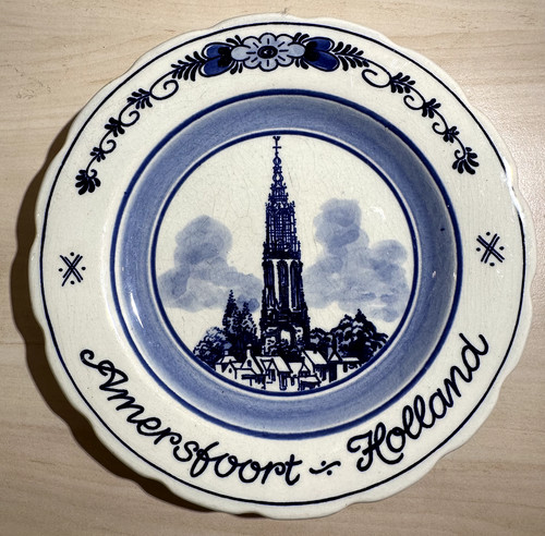 Assiette murale delft - murale,