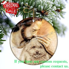 God and Dog Ornament Jesus