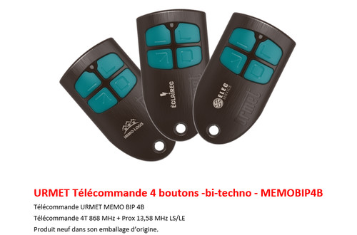 Urmet télécommande boutons - 4,
