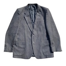 Blazer En Laine Pied De Poule