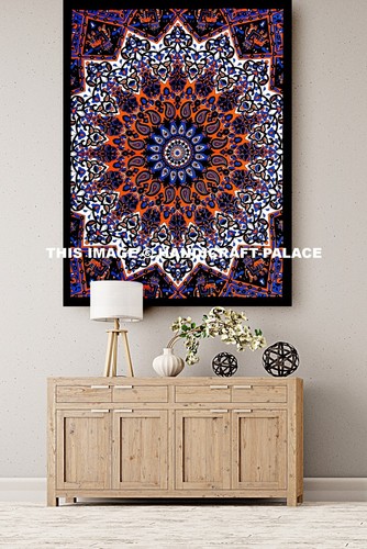 Grand indien étoile mandala - grand,