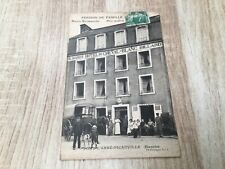 CPA.  PONT L'ABBE PICAUVILLE PENSION DE FAMILLE.  HOTEL CHEVAL BLANC