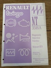 Manuel reparation ATELIER RENAULT Twingo Nt 3516A Diagnostic Injection Essence