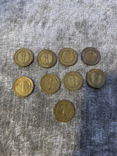 Jetons monnaie anciens x - jetons,