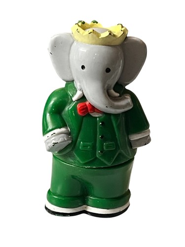 Ancien babar pvc figurine - pvc,