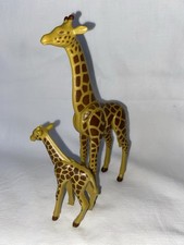 Playmobil Girafe Et Son Petit Vintage Zoo Savane Animaux
