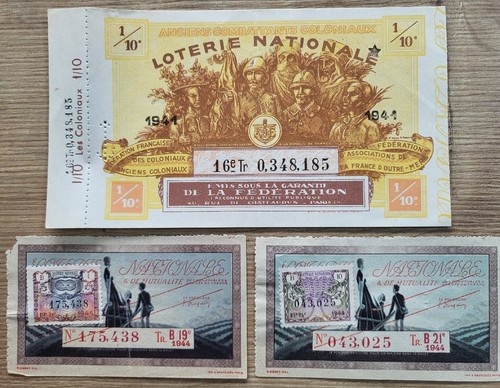 Billet loterie nationale - de,