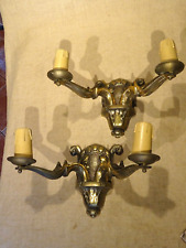 Ancienne paire d'appliques