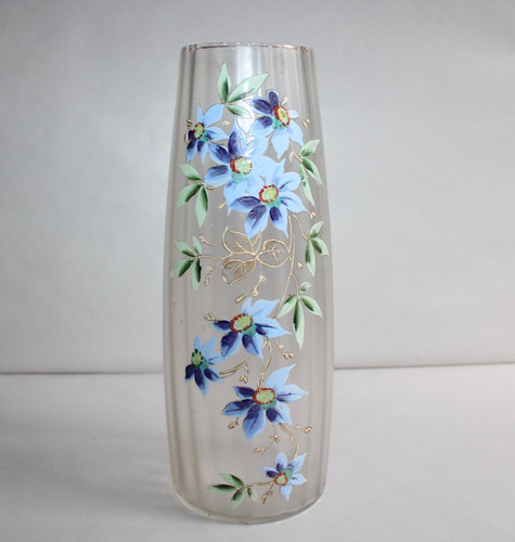 Ancien vase verre - ancien, en